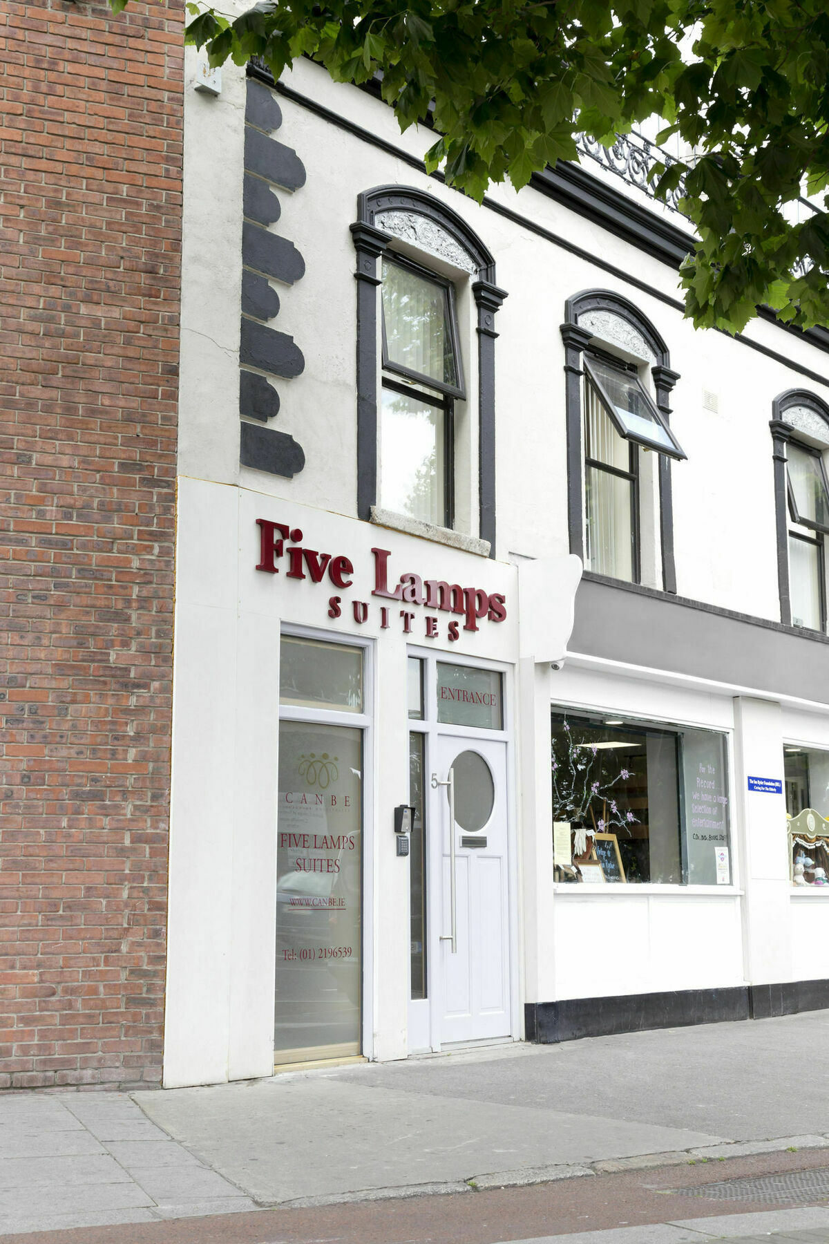 Five Lamps Suites Dublin Eksteriør billede